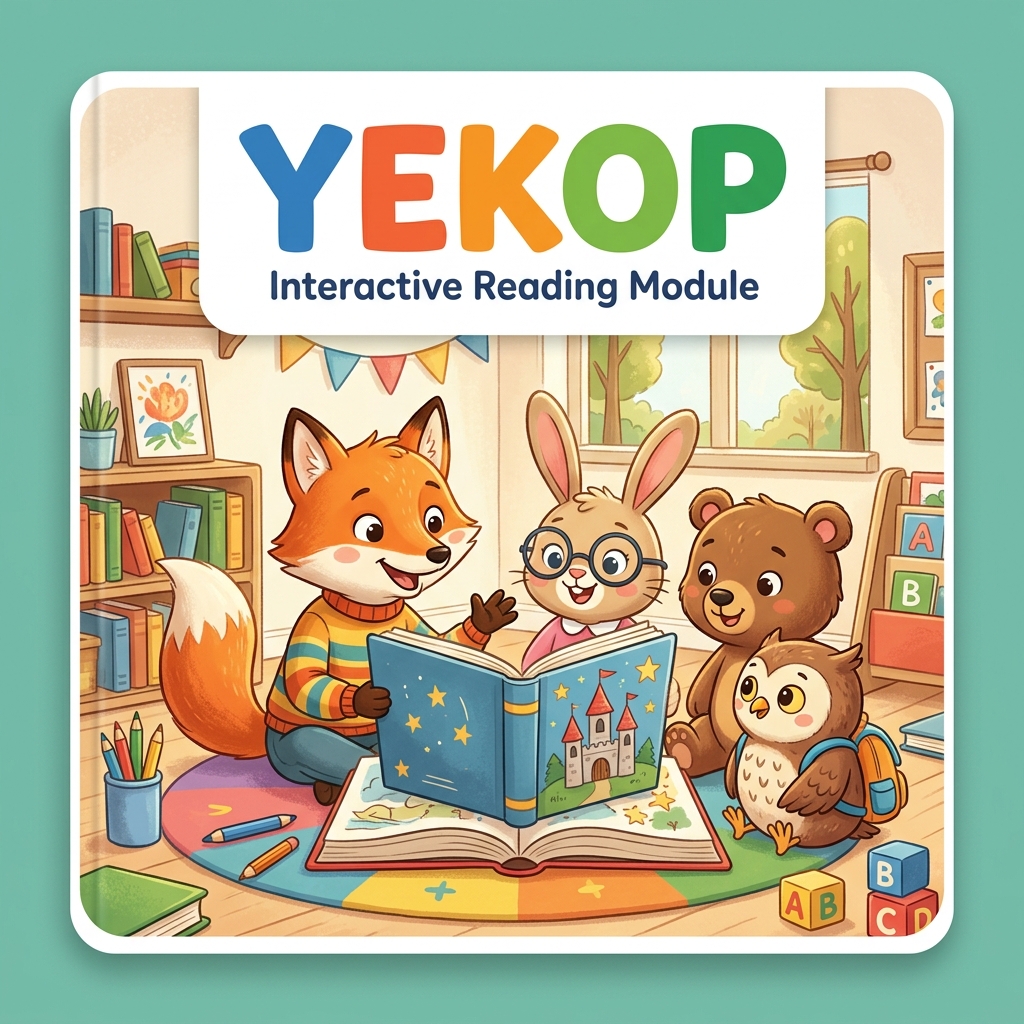 O-HAP YEKOP Etkileşimli Kitap Okuma Modülü